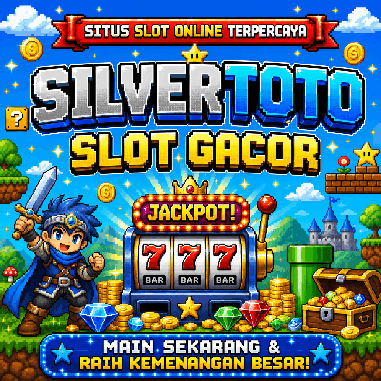 Banner SILVERTOTO Cyber Blue